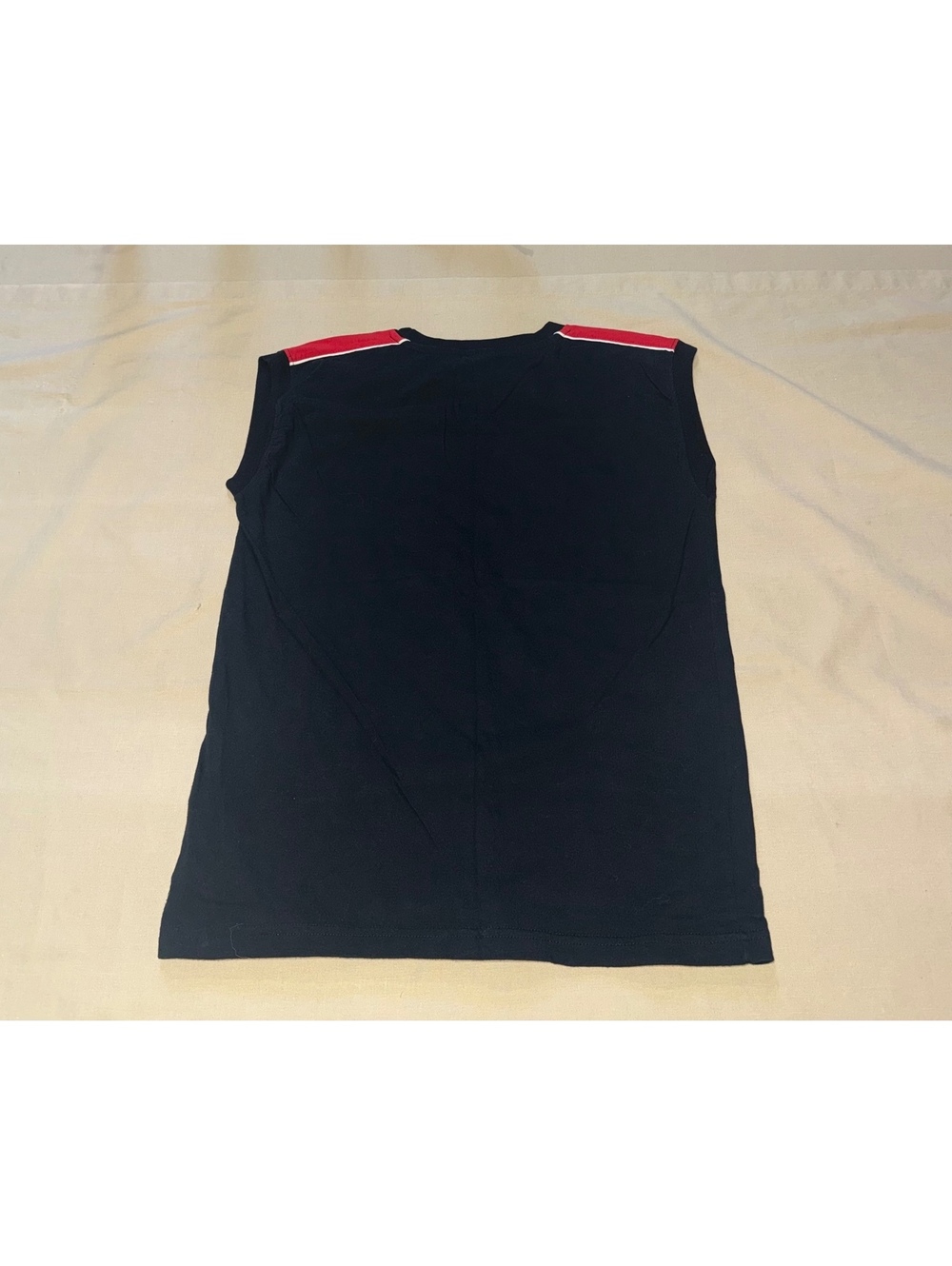 Vintage Monaco Grand Prix Embroidered Sleeveless Racing Shirt Black Medium - Picture 5 of 5